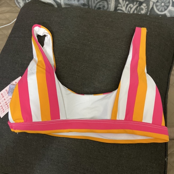 Dippin Daisys Carnival Striped Bikini Top - Picture 5 of 7
